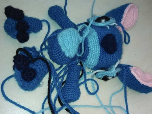 Georgia's crocheting works: semi-finished Stitch