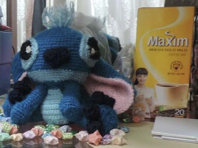 Georgia's crocheting works: cute Stitch